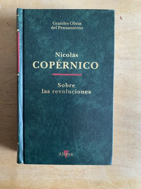 Tapa de Sobre las revoluciones - Copernico Nicolas (2cf)