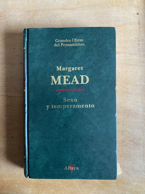 Sexo y temperamento - Mead Margaret (2cf)