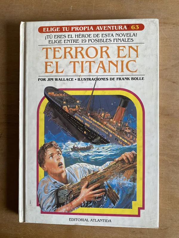 Tapa de Terror en el titanic - Wallace Jim (2cf)