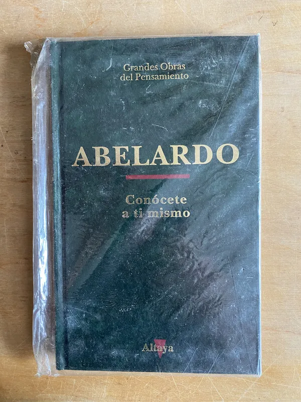 Tapa de Conocete a ti mismo - Abelardo (2cf)