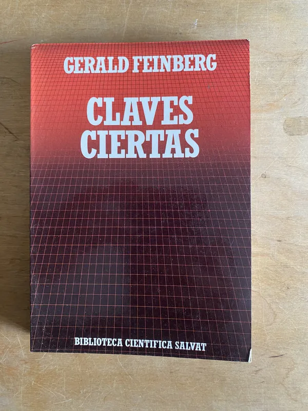 Tapa de Claves ciertas - Feinberg Gerald (2cf)