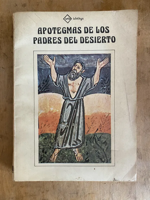 Tapa de Apotegmas de los padres del desierto - (e1)