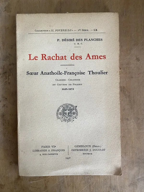 Le Rachat des Ames. Sœur – P. Desire des Planches (a0)