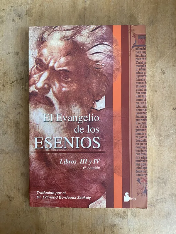 Tapa de el evangelio de los esenios. Libros – Bordeaux Szekely (a0)