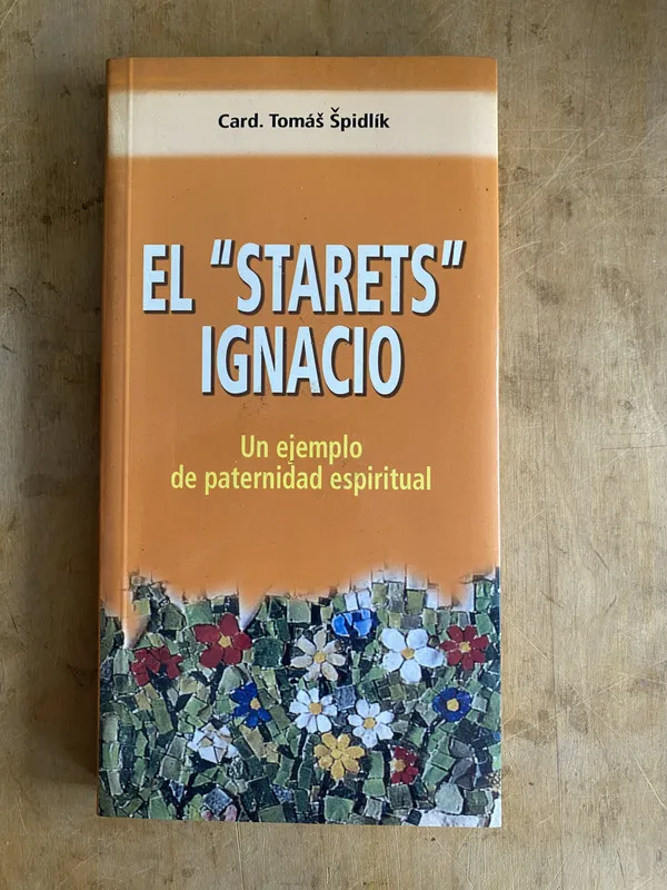 Tapa de el 'starets' Ignacio. Un ejemplo de – Spidlik (a1)