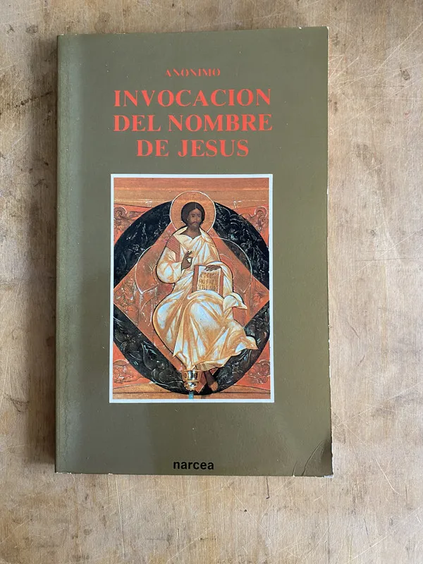 Tapa de Invocacion del nombre de Jesus - Anonimo (a1)