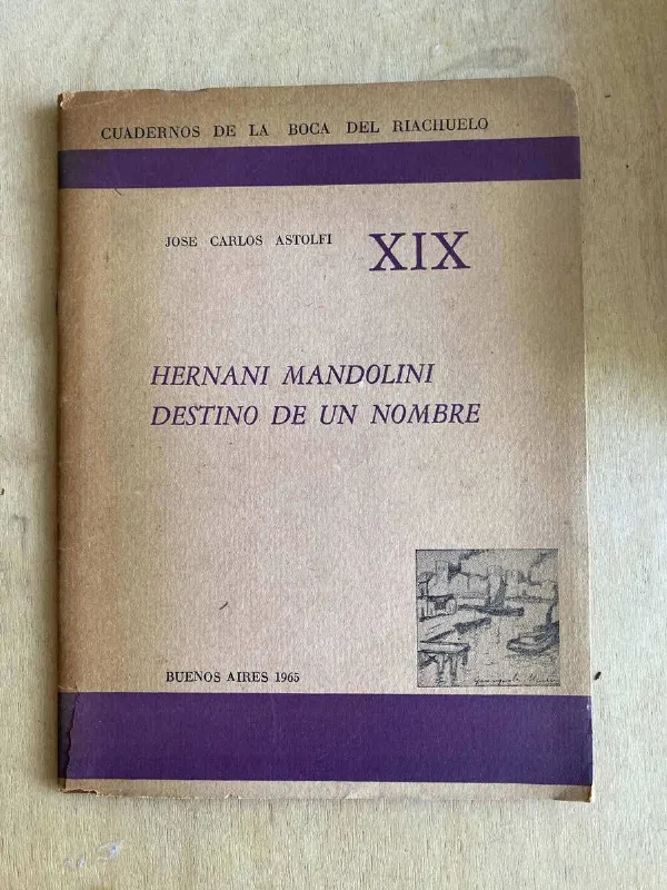 Hernani Mandolini Destino De Un Nombre - Astolfi (y3)