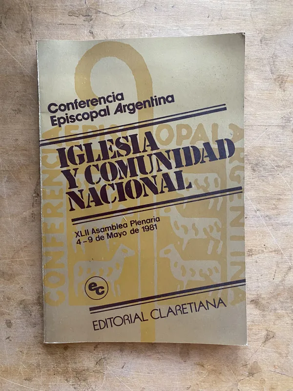 Iglesia y comunidad Nacional. XLII Asamblea Plenaria (a6)