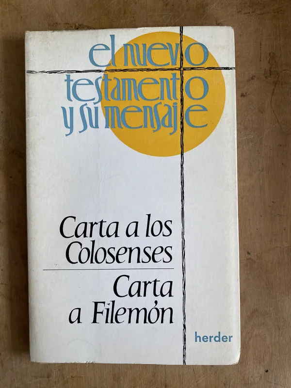 el nuevo testamento y su mensaje Carta a los Colosenses (e2