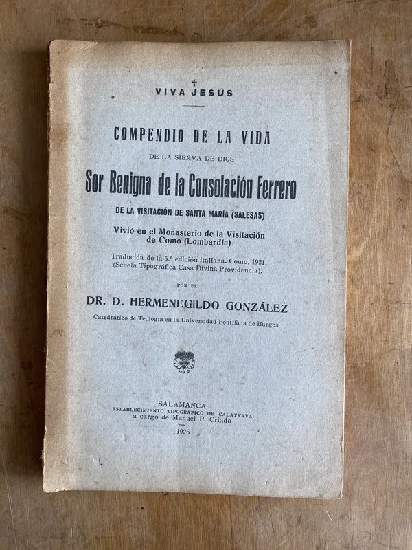 Compendio de la vida de la – Hermenegildo Gonzalez (e3)