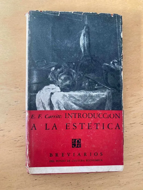 Tapa de Introduccion A La Estetica - Carritt, E. F. (S3)