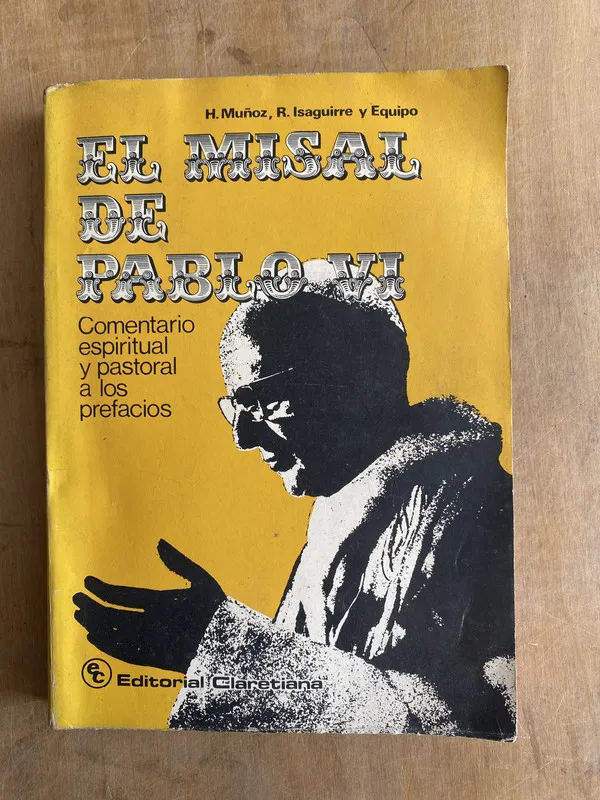 Tapa de El misal de pablo VI - Muñoz (z1)