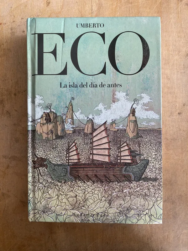 Tapa de La isla del dia de antes - Eco (z1)