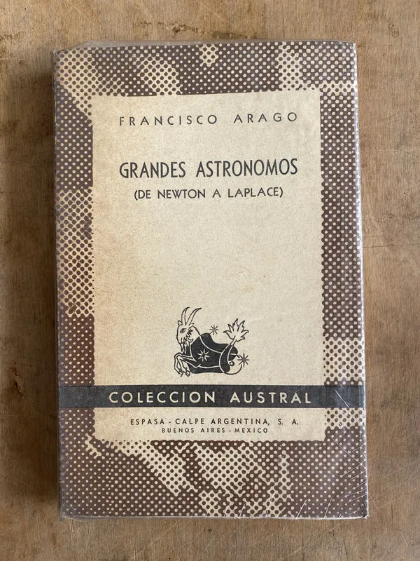 Tapa de Grandes astronomos (de Newton a Laplace) - Arago (z2)
