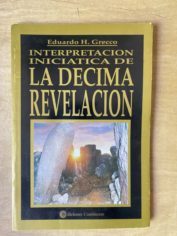 Tapa de Interpretacion iniciatica de la decima - Grecco (2m7)