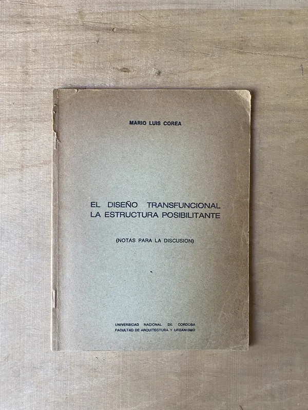El diseño transfuncional. La estructura - Correa (2m7)