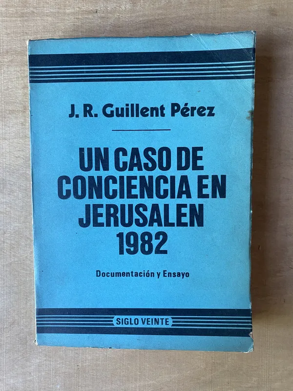Un caso de conciencia en Jerusalen - Guillent Perez (2l2)