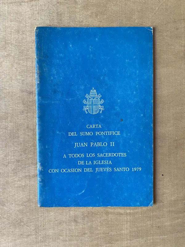 Carta del Sumo Pontifice Juan Pablo II - Juan Pablo II (2l3