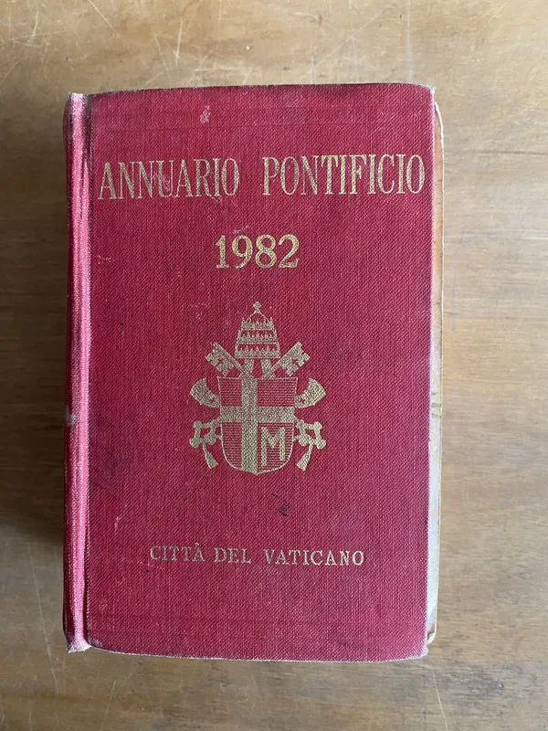 Annuario Pontificio 1982 - (2g3)