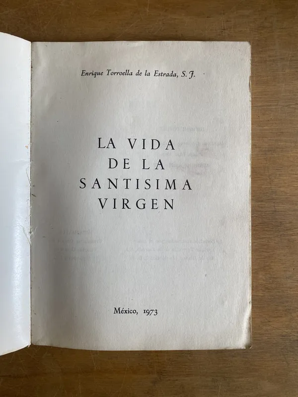 La vida de la santisima - Torroella de la Estrada (2g4)