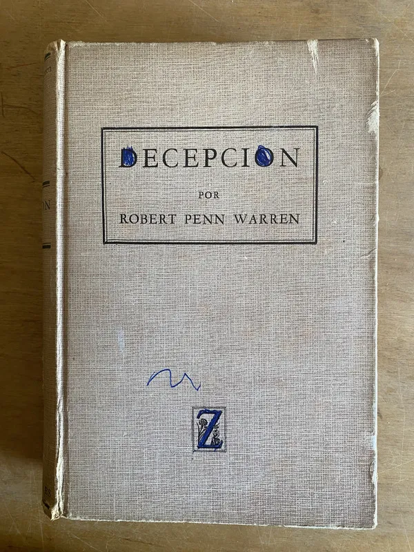 Tapa de Decepcion - Penn Warren (2h6)