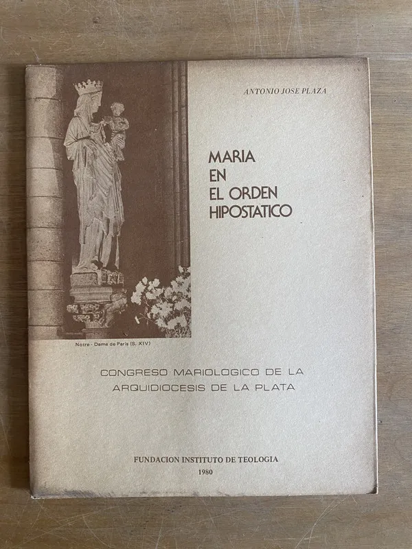 Maria en el orden hipostatico - Plaza (2i3)