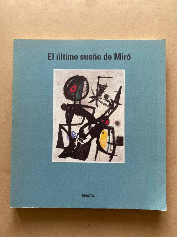 Tapa de El Ultimo Sueño De Miro (f7) (f7)
