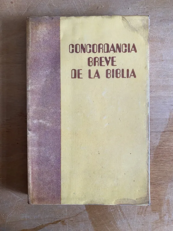 Concordancia breve de la biblia - (2j4)