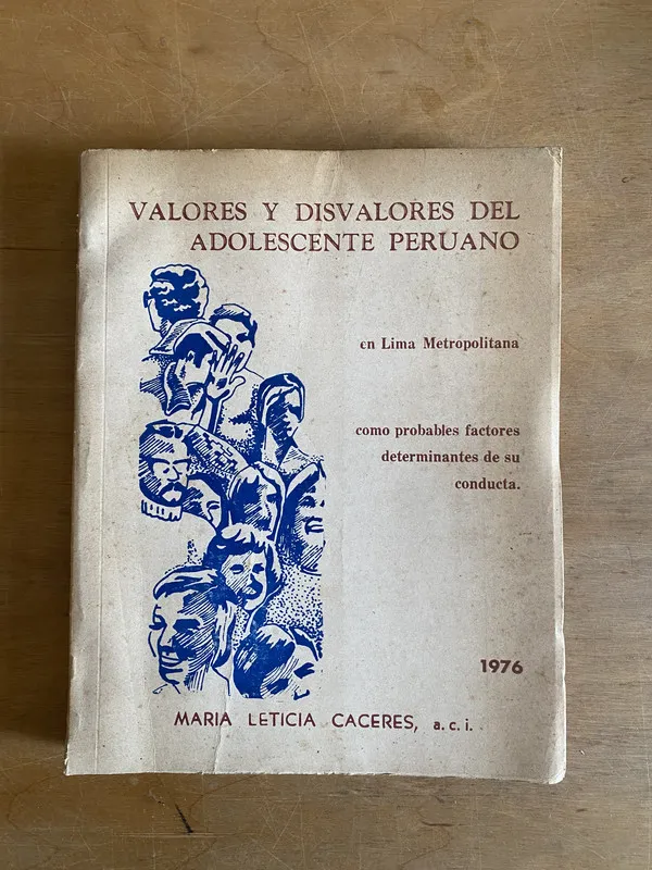 Valores y disvalores del adolescente Peruano - Caceres (2j6