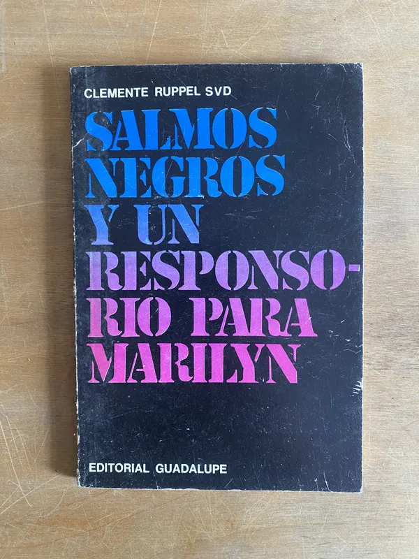 Salmos negros y un responsorio para Marilyn - Ruppel (2j7)