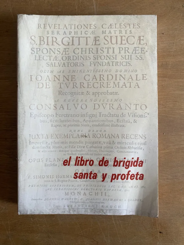 El libro de brigida santa y profeta - (2k6)