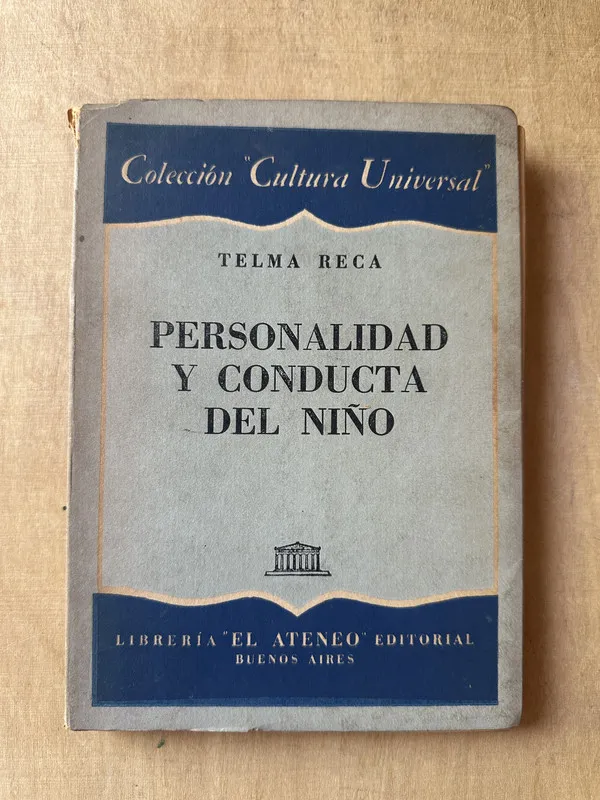 Personalidad y conducta del niño - Reca (3m5)