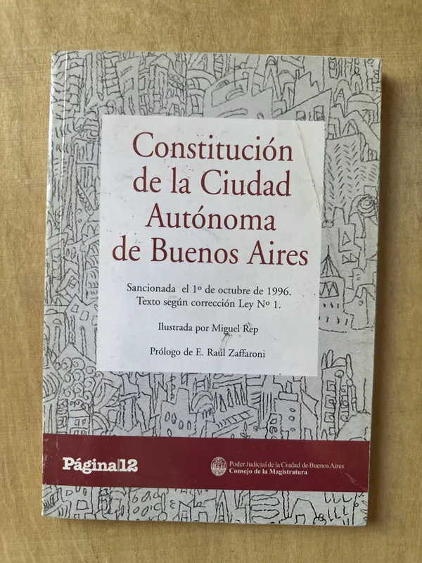 Constitucion de la Ciudad Autonoma de Buenos Aires (3m5)