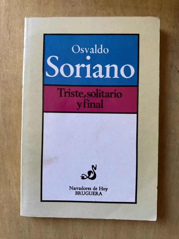 Tapa de Triste solitario y final - Soriano (3v2)