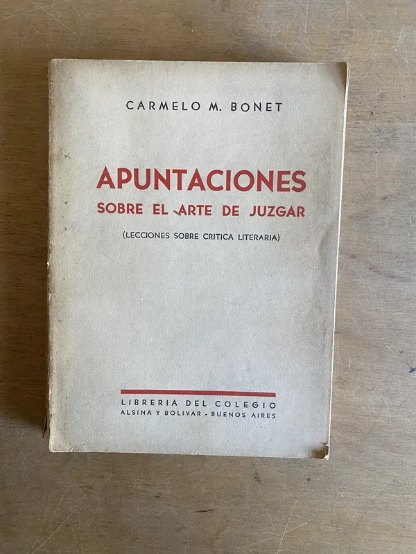 Apuntaciones sobre el arte de juzgar - Bonet (2 e 5)