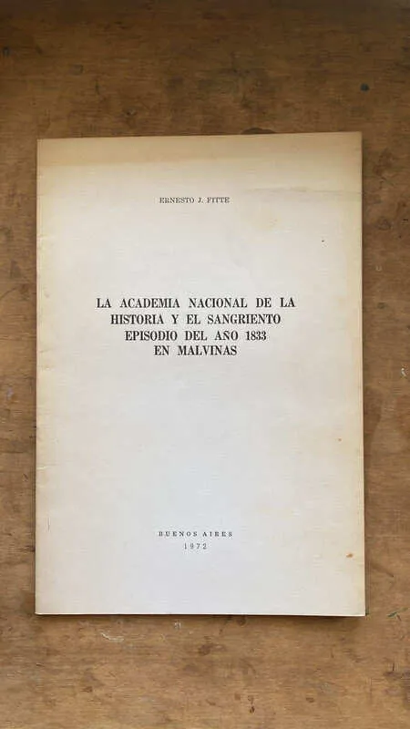 La Academia Nacional De La Historia Y El Sangri- Fitte (Ff5)