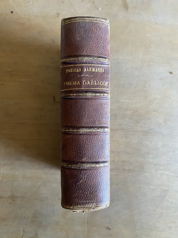 Poesia Liricas - Heine; Uhland; Zedlitz y otros (2f4)
