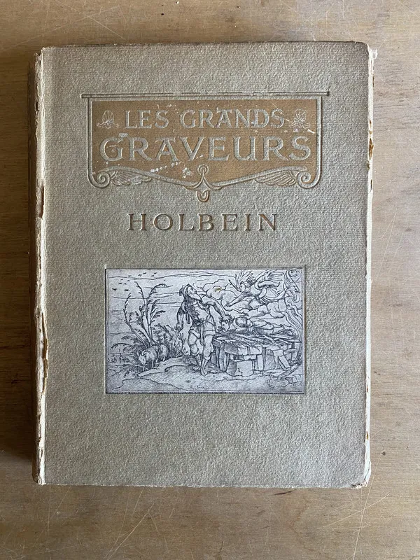 Tapa de Les grands graveurs - Holbein (2f4)