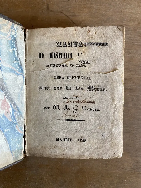 Manual de historia universal antigua y - Rauera (2f4)