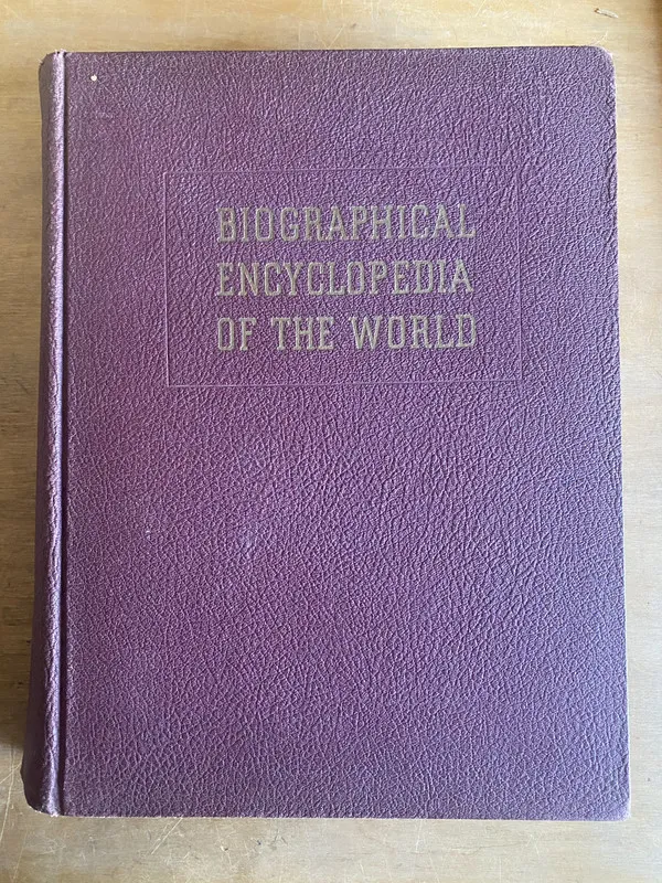 Biographical encyclopedia of the world - (2 e 7) - (2 e 7)