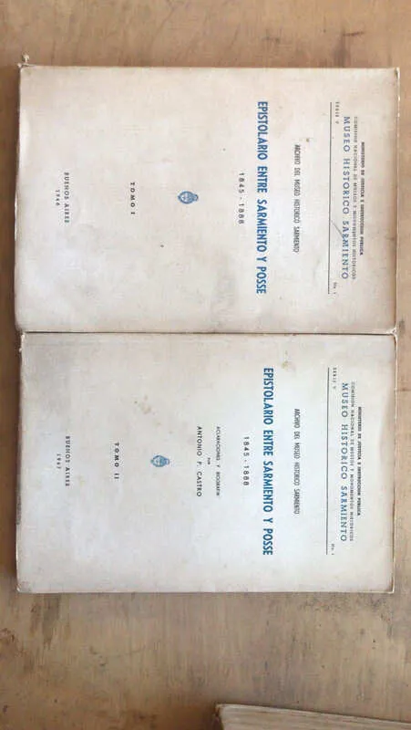 - Epistolario Entre Sarmiento Y Posse 1845 - 1888 (dd3)