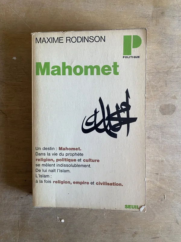Mahomet - Rodinson (2d4)