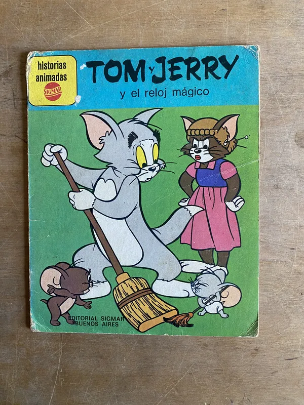 Tapa de Tom y Jerry y el reloj magico - (2d6) - (2d6)