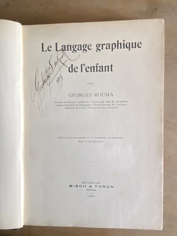 Le Langage graphique de l'enfant - Rouma (2c5)