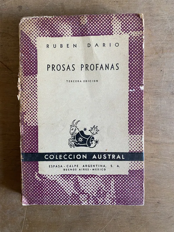 Prosas profanas - Dario (2d7)