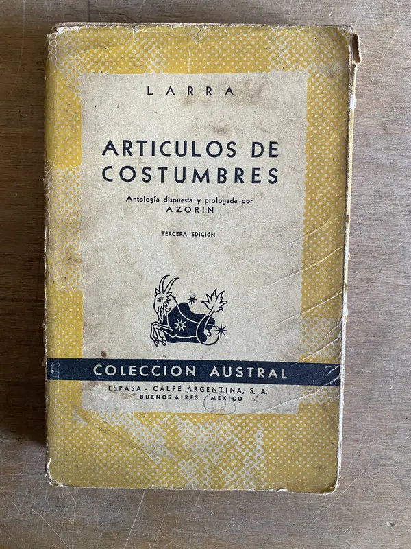 Articulos de costumbres - Larra (2d7)