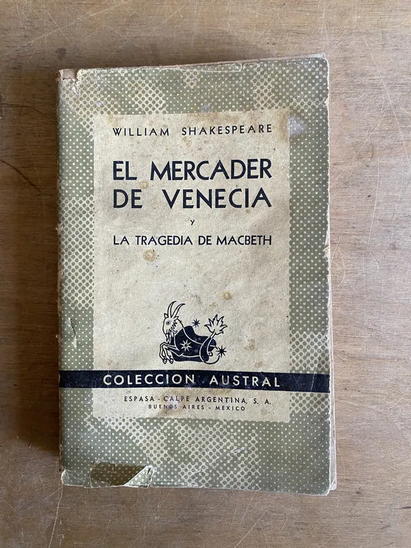El mercader de Venecia - Shakespeare (2d7)