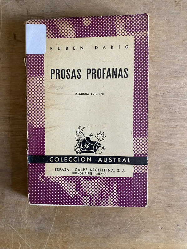 Prosas Profanas - Dario (2d7)