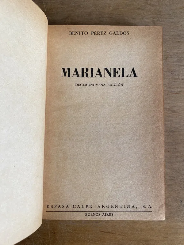 Marianela - Perez Galdos (2d7)