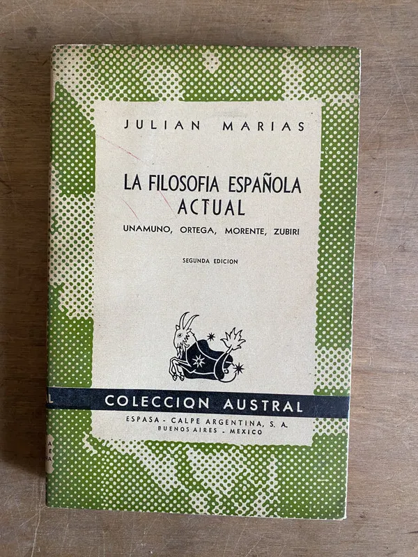 La filosofia española actual - Marias (2d7)